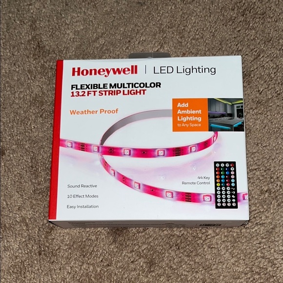 NWT Honeywell Multicolor LED Strip Light - Picture 1 of 3